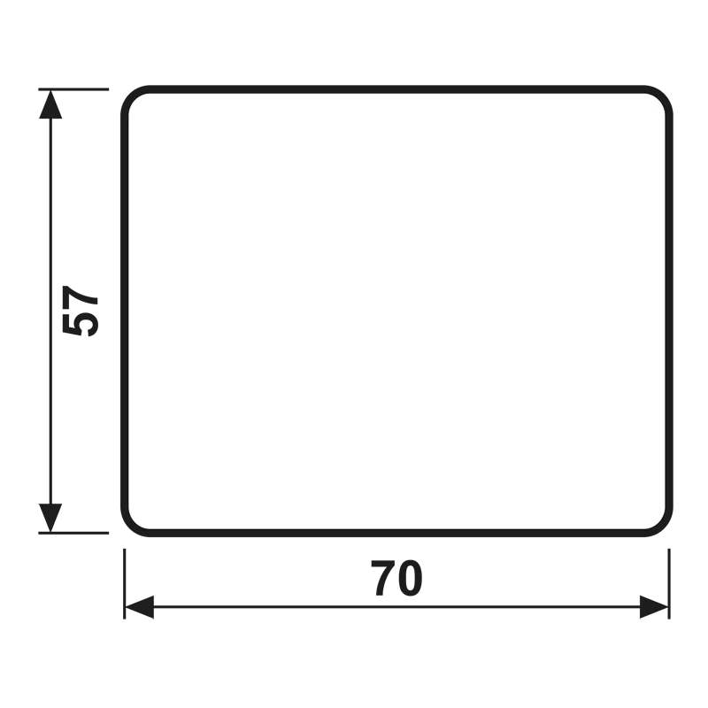 Jung Wippe 1fach, Symbol Licht, Aluminium lackiert, Serie SL, alpinweiß SL590LWW