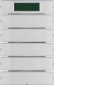 Berker Tastsensor 5f m RTR Displ K.5 alu 75665774