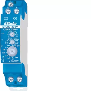 Eltako Multifunktions-Zeitrelais 230V, 10 Funkt., 1 Schließer potenzialfrei 10A/250VAC 23100530