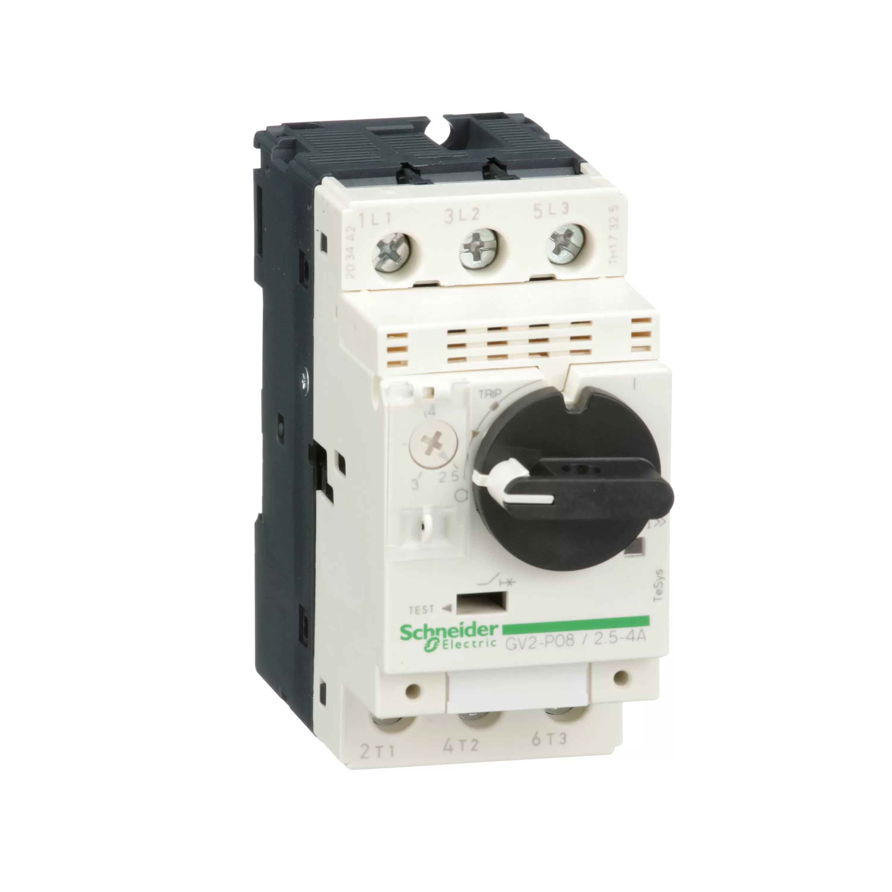 Schneider Electric Motorschutzschalter, 3p, 2,5-4A, Drehantrieb, Schraubanschluss GV2P08
