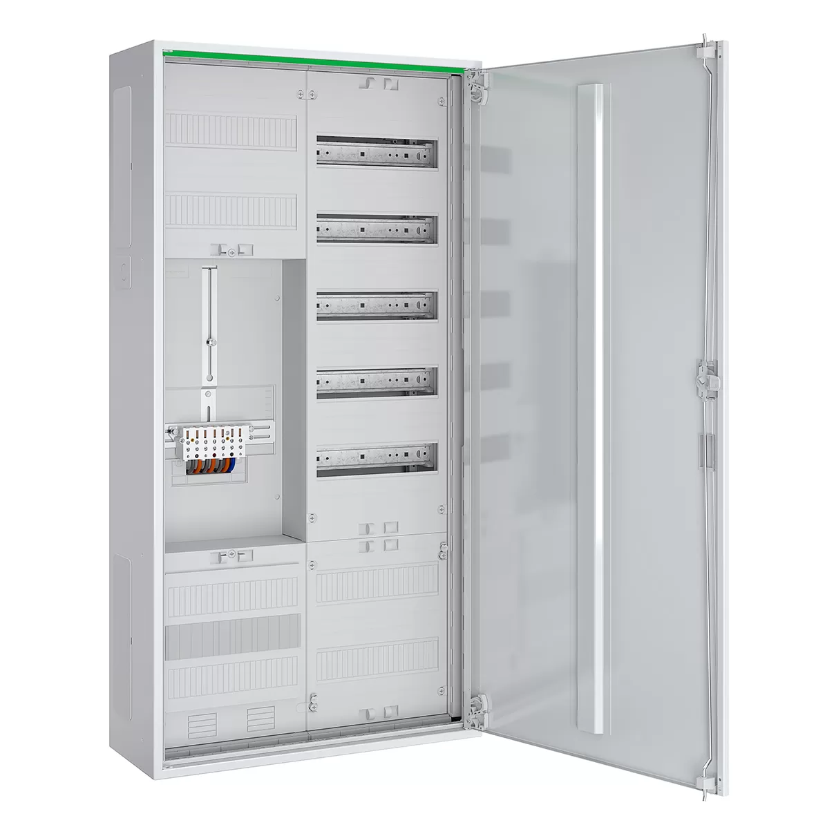 ABN Zählerschrank 3Pkt 1Z 1V 1APZ HLAK/ZSK IP44 SKII 5-polig BxHxT: 550x1100x210mm ABNRS207Z0051