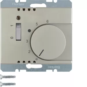 Berker RTR Ö m Z-St Wip-Sch u Ln As E-Stahl 20309004