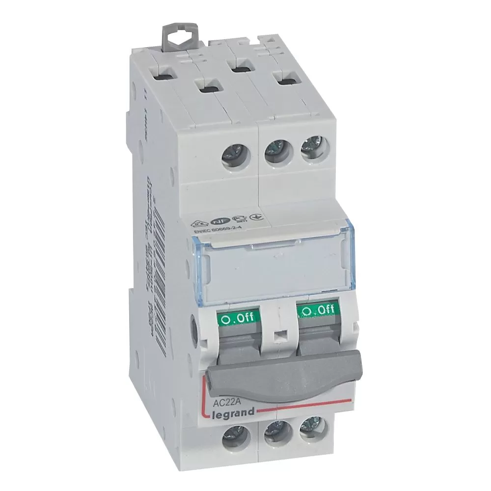 Legrand Lasttrennschalter DX3, 3-polig, 20A 400 VAC, Gebrauchskategorie AC-22A 406457