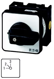 Eaton Stufenschalter, T0, 20 A, Einbau, 2 Baueinheit(en), Kontakte: 3, 45 °, rastend, ohne 0-Stellung, 1-3, Abwicklungs Nr. 8230 088685