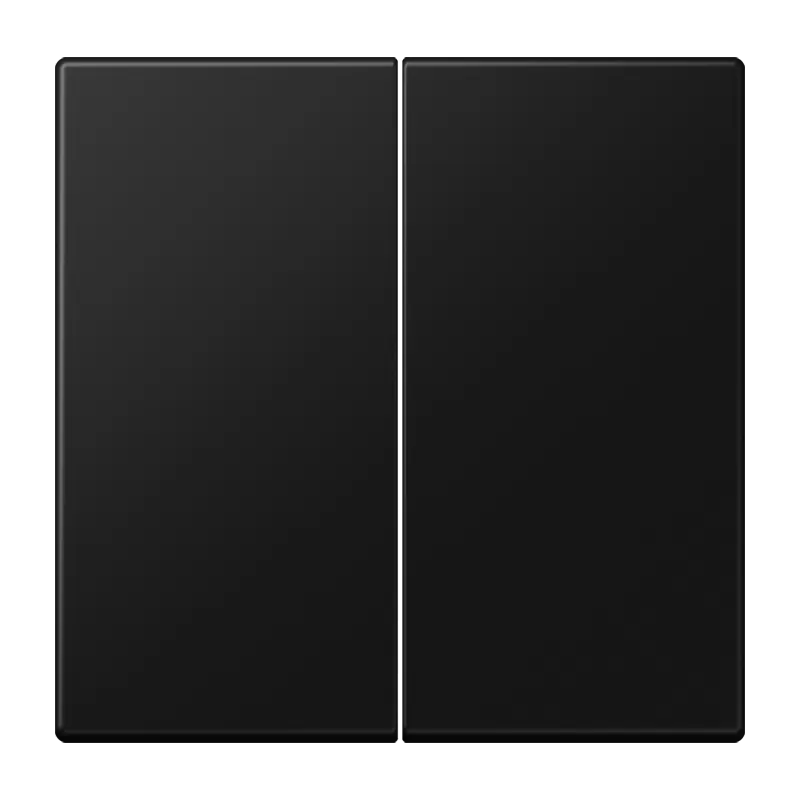Jung Wippe für KNX Taster, Duroplast lackiert, Serie LS, graphitschwarz matt LS102SWM