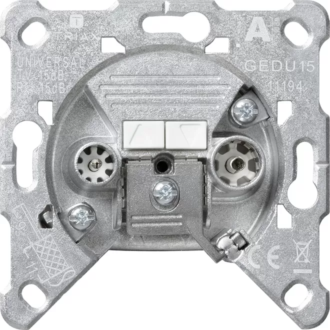 Gira Antennensteckd. GEDU 15 Einsatz 004200