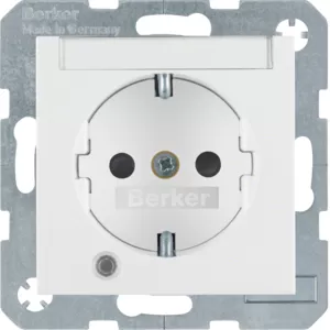 Berker Steckdose SCHUKO LED BSF erh BS S.1 pw 41108989