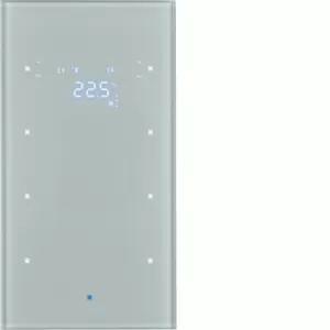 Berker Glas-Sensor 3f m Te.reg TS alu 75643034