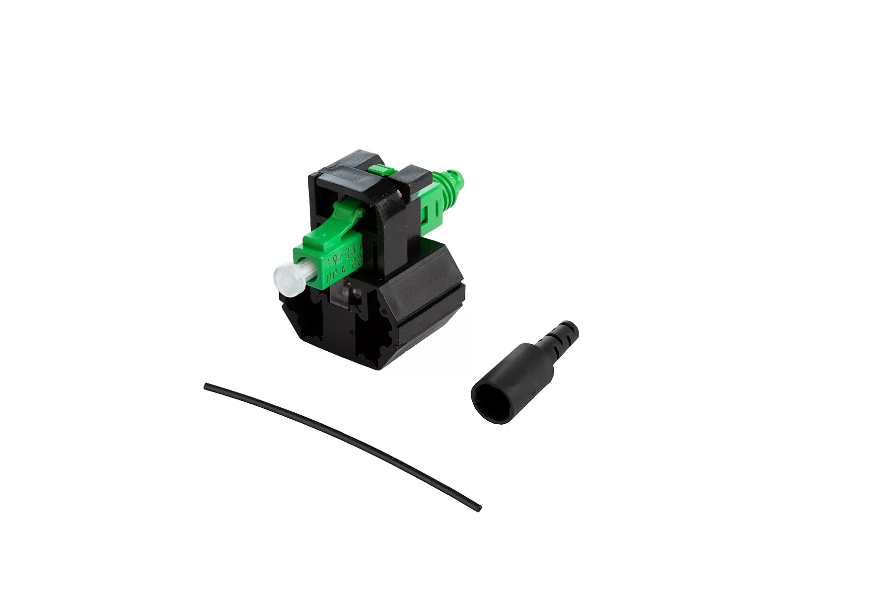 Metz Connect OpDAT FAST Hybrid Steckerbausatz LC APC OS2 10 Stück für Adern Ø 0,25 + 0,9 mm 1509QAJA0010-E