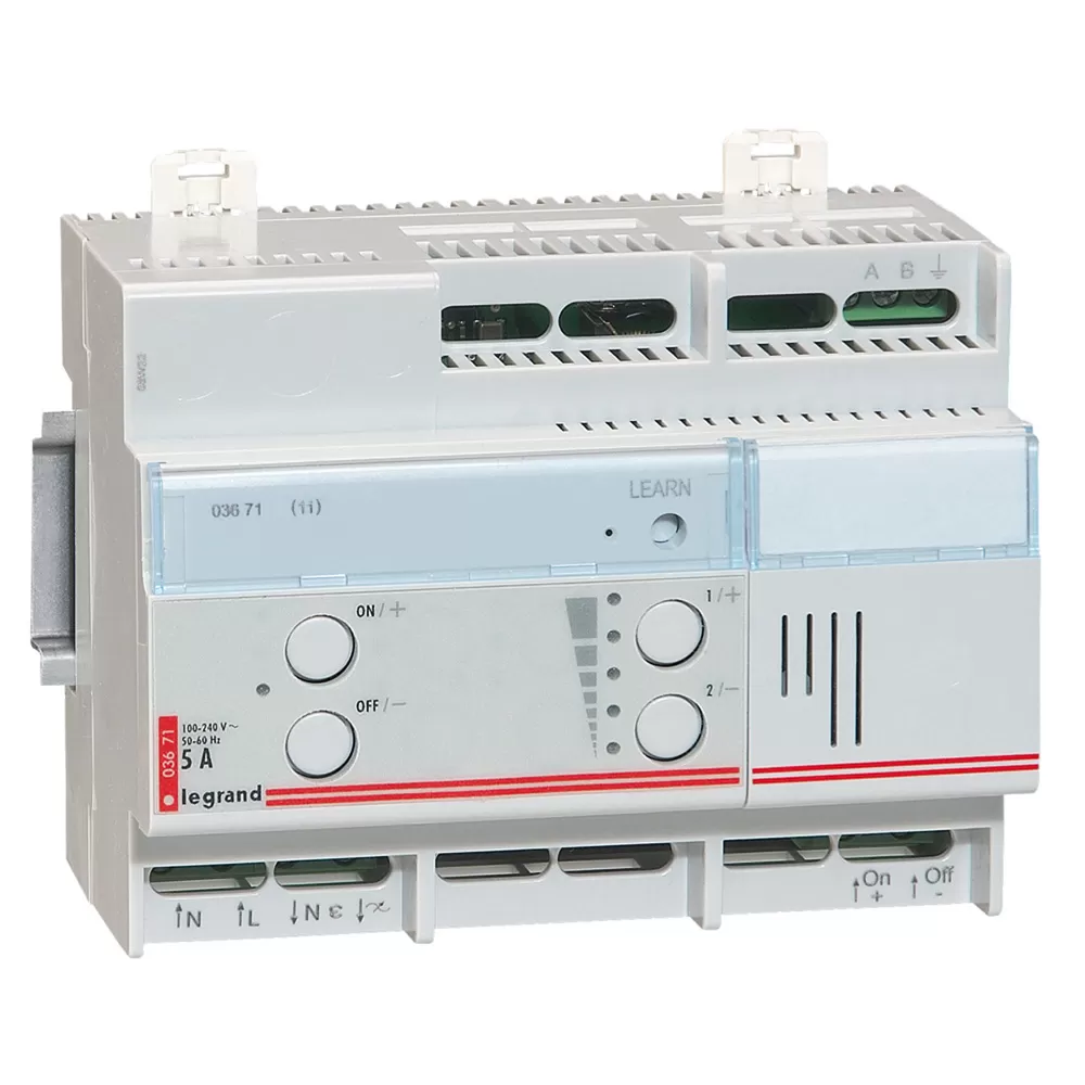 Legrand Universaldimmer,1000W, Lastart: R,L,C, Fern-/Direktsteuerung, 230V 50/60Hz, 6TE 003671