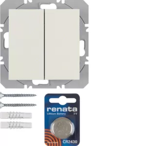 Berker KNX-Funk Wa.se 2f fl ql S.1 weiß 85656282