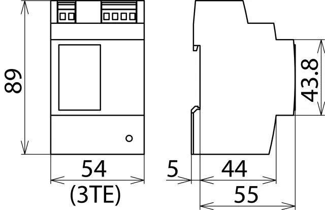 Dehn Netzteil AC 100..240V  DC 24V 30W Reiheneinbaugerät für Hutschienenmontage 910499