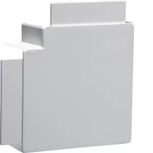 Hager Flachwinkel PVC zu FB 60x130mm lichtgrau M55157035