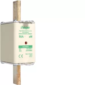 Hager NH-Sicherung NH1 690V aM 50A K-Melder LNH1050M6A