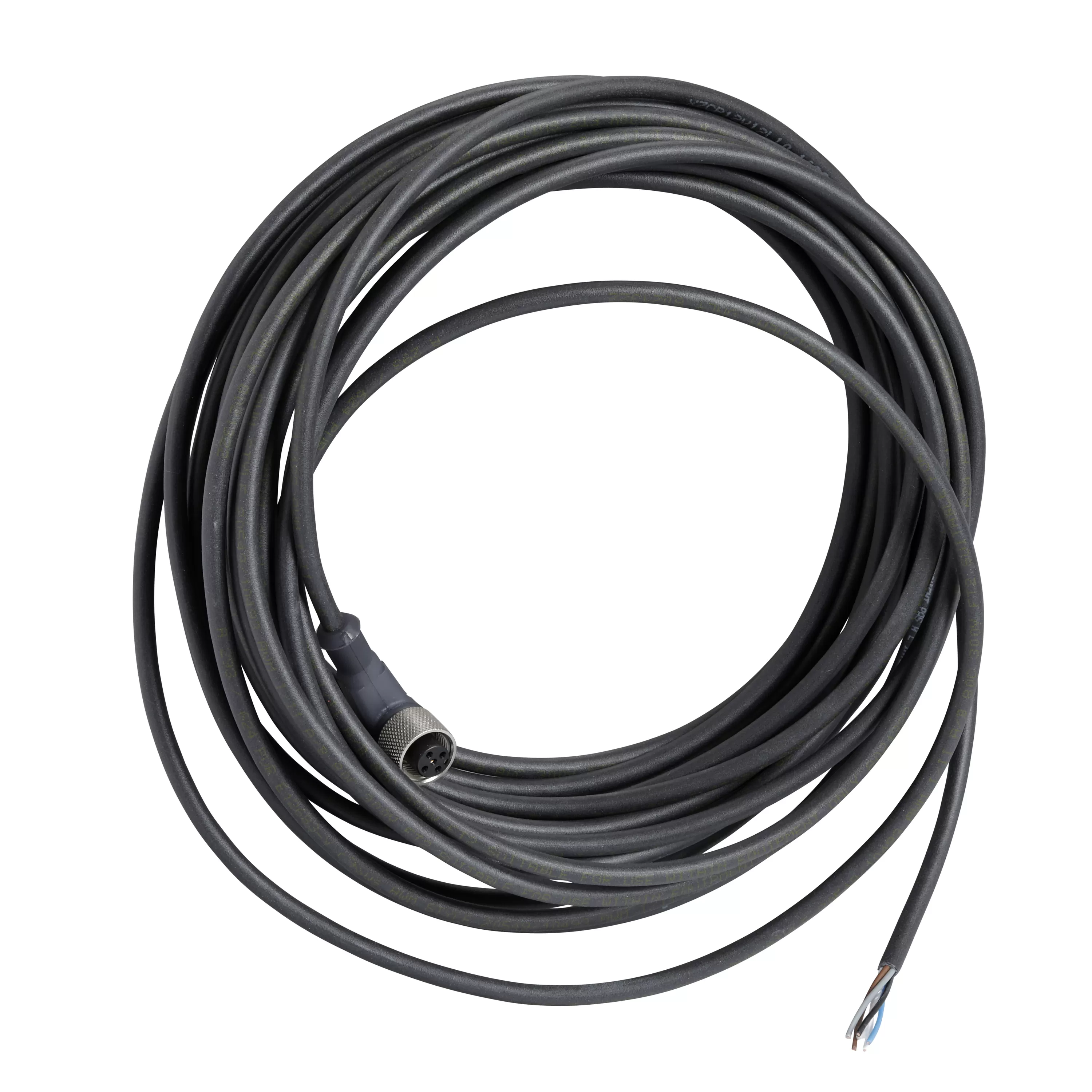 Yageo Verbindungskabel, PUR, Buchse M12 5Pin abgewinkelt 10m XZCP12V12L10
