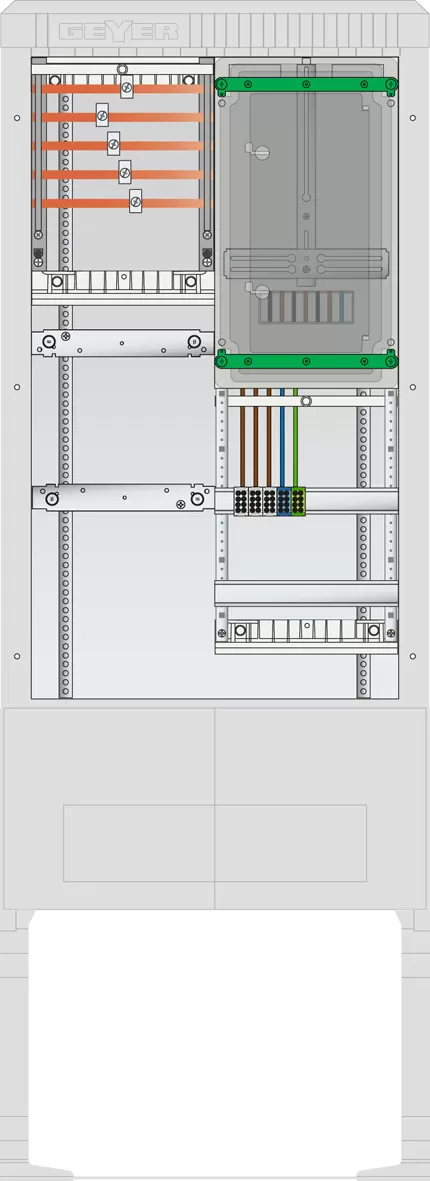 ABN Zähleranschlusssäule 1 ZP, 5pol SZ175ZZ1501
