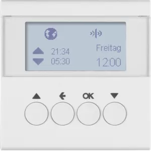 Berker KNX-Funk Jalou-Uhr quickl S.1/B.3/B.7 pw 85745188