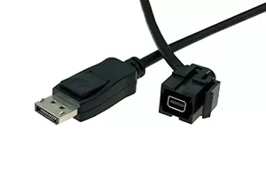 Bachmann Keystone Mini-Displayport 0,5m Stecker 917.214