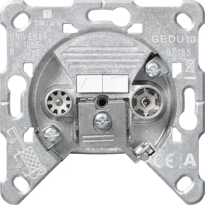 Gira Antennensteckd. GEDU 10 Einsatz 004100