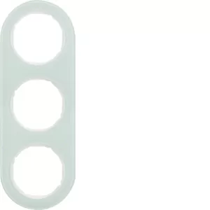 Berker Rahmen 3fach R.Classic Glas pw 10132009