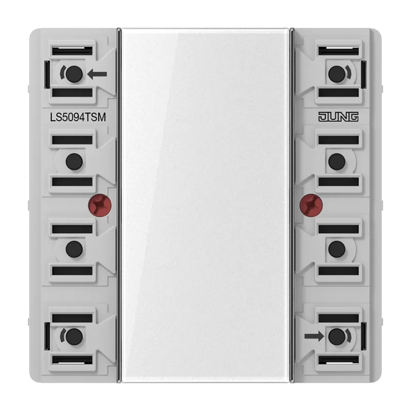Jung KNX Tastsensor-Modul Universal, 4fach, F50, Serie LS LS5094TSM