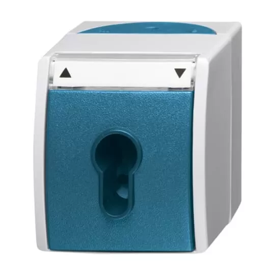 Busch-Jaeger 2712 SLW-53 | Jalousieschalter/-taster Wechsel, 2-polig