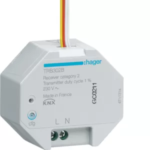 Hager Funk UP Eingang 2 fach 230V, q.-link TRB302B
