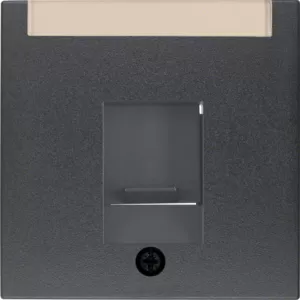 Berker Zentralstück m Staubs u BF B.3/B.7 anthr 11701606
