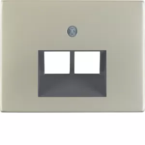 Berker Zentralstück f UAE Std. 2f K.5 ES rostfr 14097004