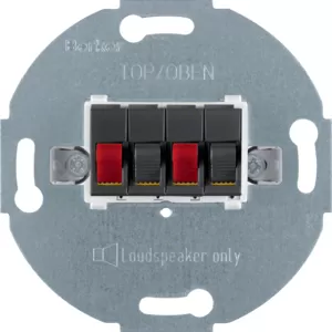 Berker Modul-Einsätze Stereo-Lautsprecher. anth 457305