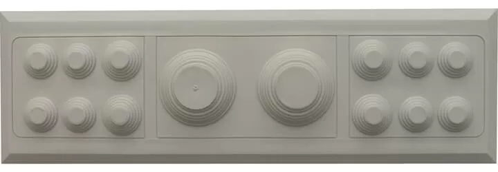 Striebel & John ZB39 Nippelleiste für U-Wandschrank ZB39