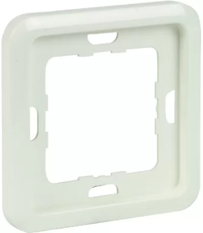 Dehn Abdeckrahmen 1-fach für NSM-Protector DELTA profil titanweiß 924336