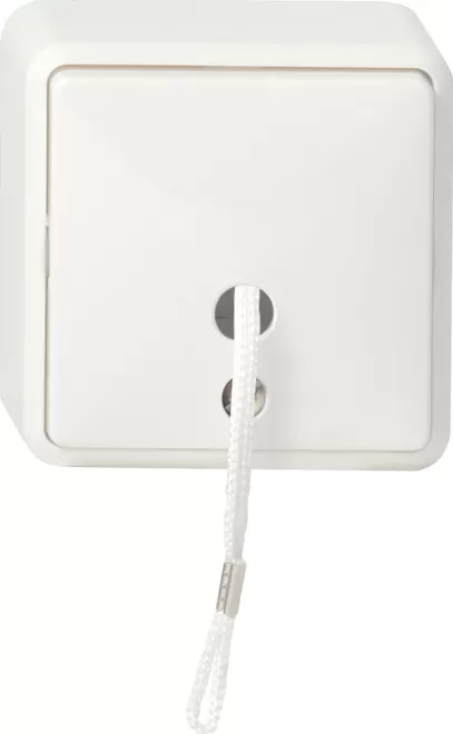 Gira Zugschalter AusWe AP Reinweiß 014613