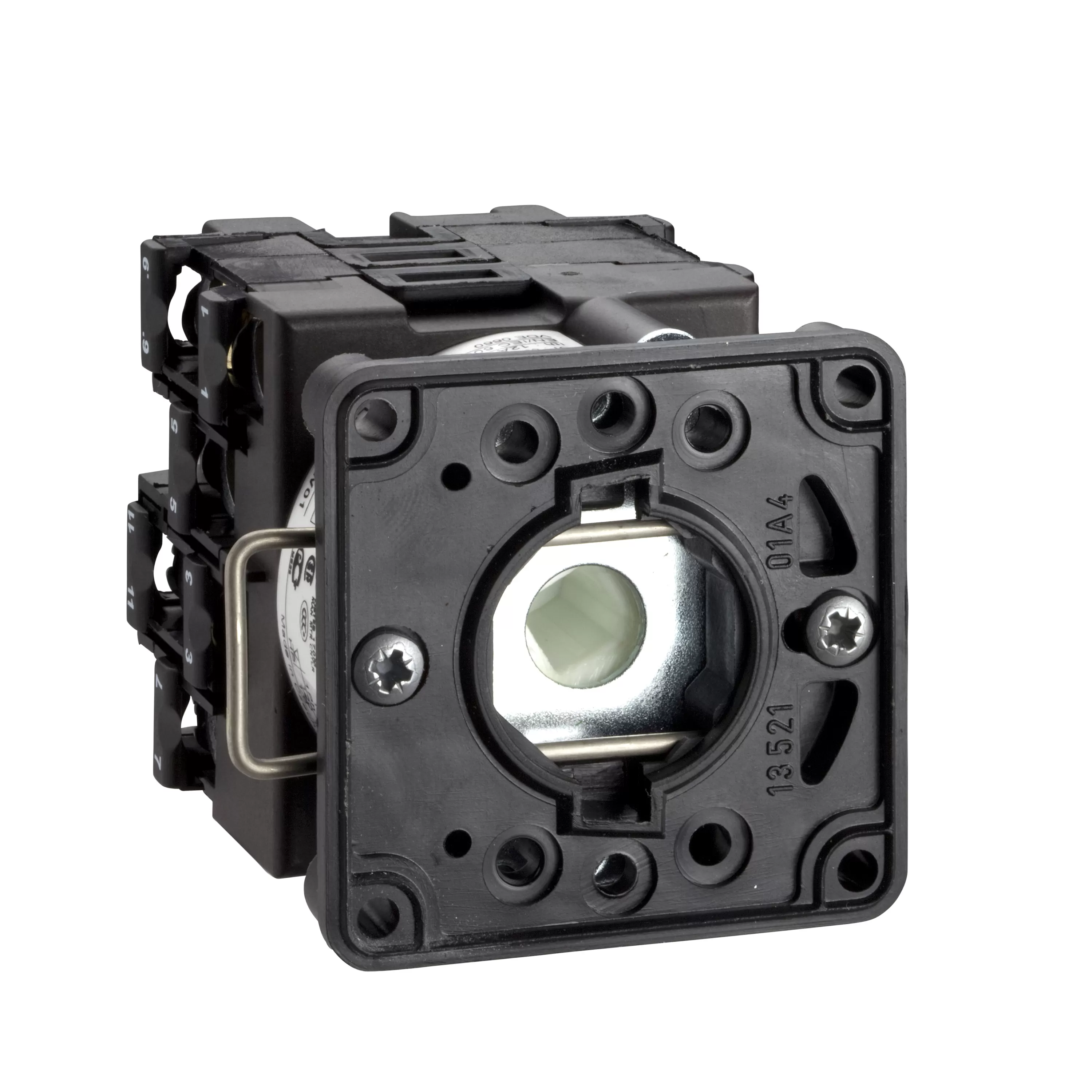 Schneider Electric Schalterblock, 2p, 45°, 20A, f. Ø 22mm Geräte K2B002A