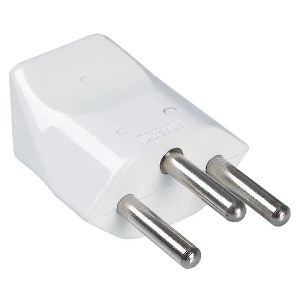 Bachmann Schutzkontaktstecker Schweiz/CH, weiß 910.275