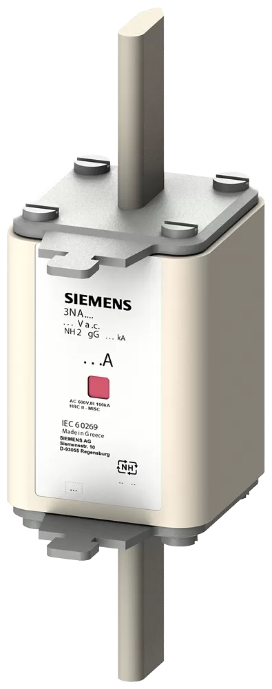 Siemens NH-Sicherungseinsatz, NH2, In: 50 A, gG, Un AC: 500 V, Un DC: 440 V 3NA7220