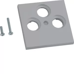 Hager Zentralscheibe 55 TV/SAT 3-fach, lan GZSAT3ALAN