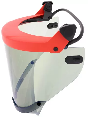 Dehn Störlichtbogengeprüfter Schutzschirm mit Spannband, Klasse 2/ATPV: 25 cal/cm² 785826