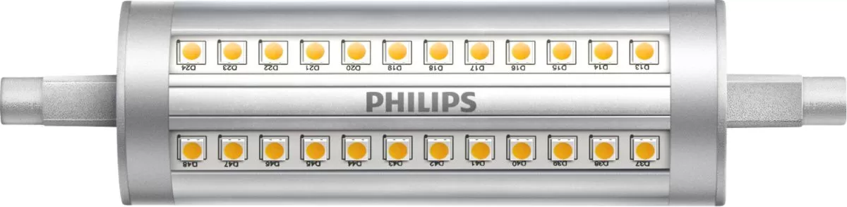 Signify CorePro LEDlinear R7S Hochvolt-Stablampen - LED-lamp/Multi-LED - Energieeffizienz-Label (EEL): A++ - Ähnlichste Farbtemperatur (Nom): 3000 K 71400300