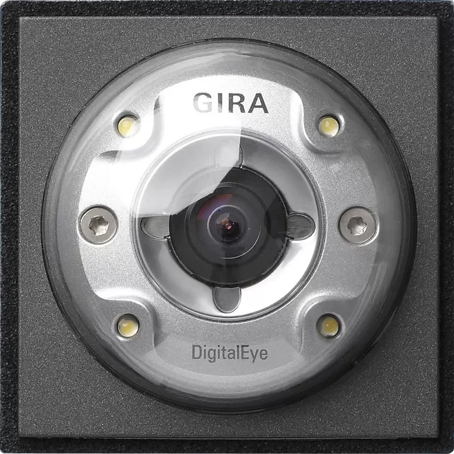 Gira Farbkamera Türstation Gira TX_44 (WG UP) Anthrazit 126567
