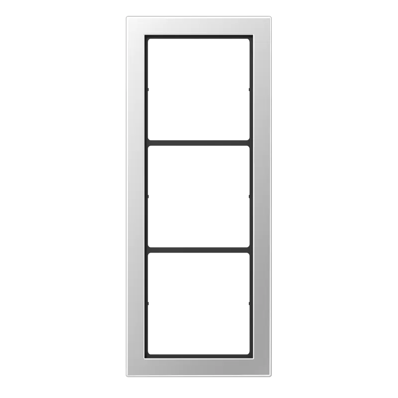 Jung Rahmen, 3-fach, FLAT DESIGN, Aluminium FDAL2983