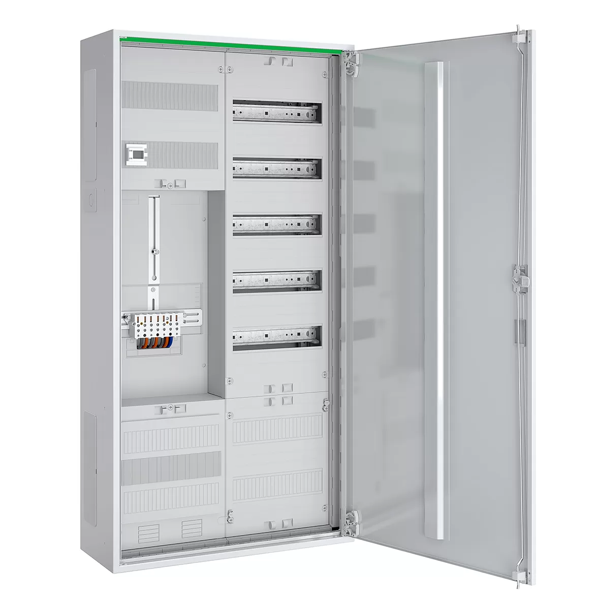 ABN Zählerschrank 3Pkt 1Z 1V 1APZ sHS/ZSK IP44 SKII 5-polig BxHxT: 550x1100x210mm ABNRS207Z0061