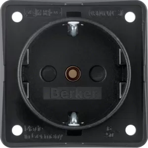 Berker Steckdose SCHUKO Mobil R EBS schw 9419505
