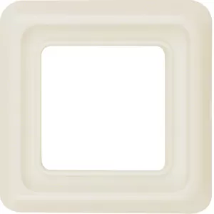 Berker Rahmen 1fach mit Dichtung UP IP44 weiß 1328