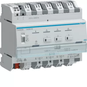 Hager Univ.-Dimmaktor 3f KNX easy, 3x300W TXA663A