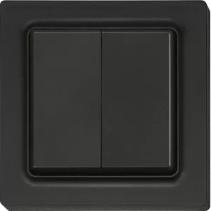 Eltako Funk-4-Kanal-Taster 55er E-Design anthrazit matt mit Batterie 30055688