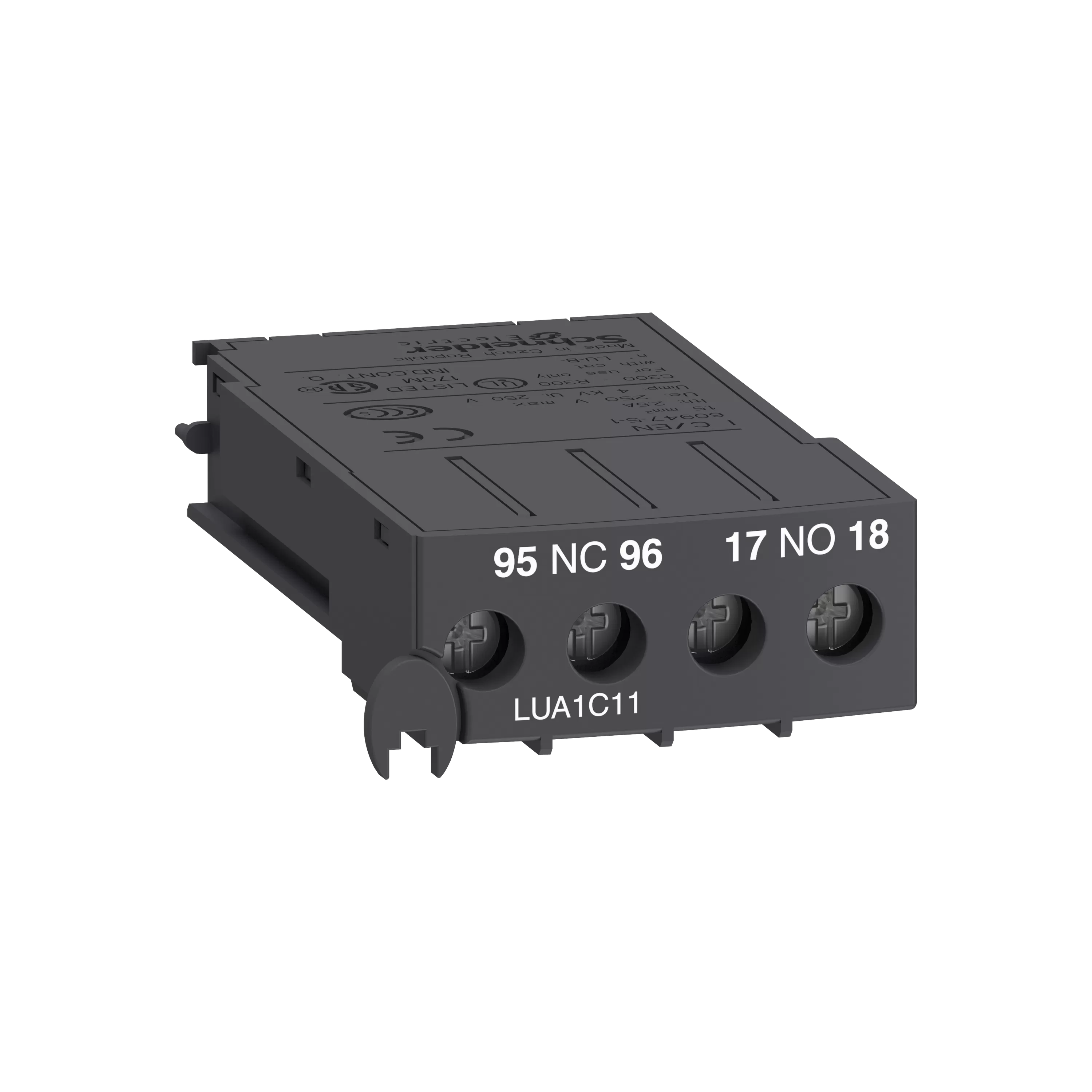 Schneider Electric Zusätzlicher Kontaktblock LUA, 1Ö+1S LUA1C11