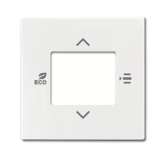 Busch-Jaeger 6109/03-84 | Zentralscheibe für Raumtemperaturregler oder Raumtemperaturregler mit CO