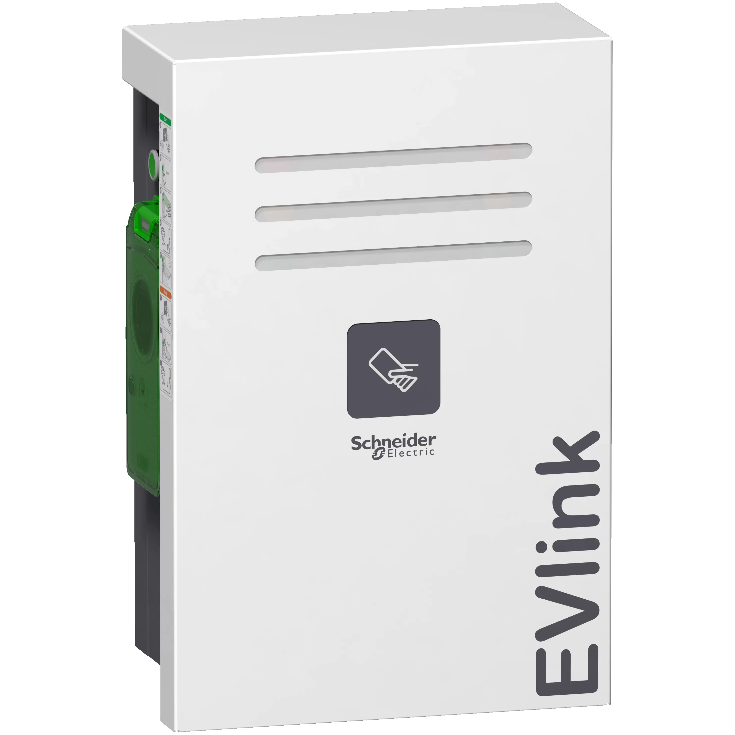 Schneider Electric Evlink Parkplatz 2 Wand 2X22Kw-T2 Rfid EVW2S22P22R
