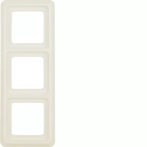Berker Rahmen 3fach mit Dichtung UP IP44 weiß 1330